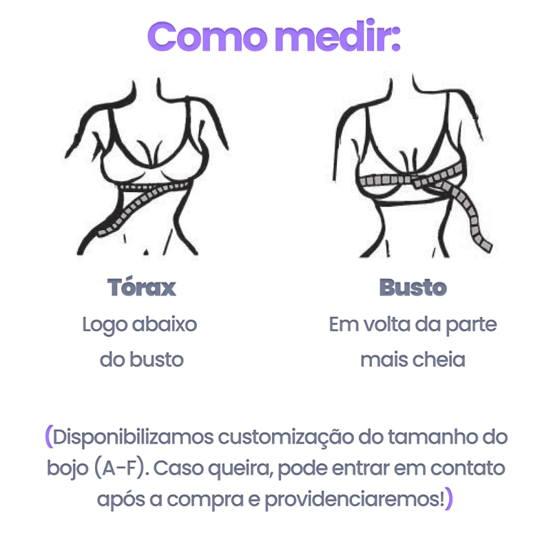 Sutiã Tomara que Caia Sync Comfort - Sustentação Ideal e Conforto sem Alças [COMPRE 1 LEVE 2] + BRINDES